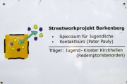 Schild am Bürgertreff Barkenberger Allee 82