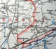 Die alte Grenze zu Lippramsdorf war bis 1929 zugleich die Grenze zwischen den Landkreisen Coesfeld und Recklinghausen
