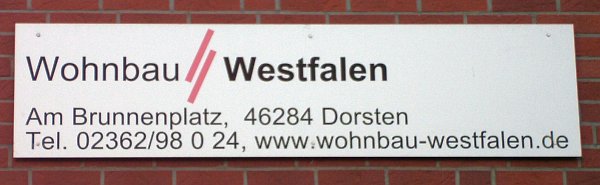 Datei:Schild Wohnbau Westfalen.jpg