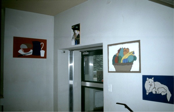 Datei:1995 Präsentationstag Bilder im Gebäude.jpg