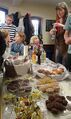 In der Pause gab es Leckerreien