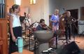 Flötist Holger Kapteneit und Gitarrist Joseph