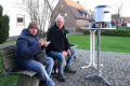 Dirk Klingelhöfer genoss seine Linsensuppe am Glühweinstand