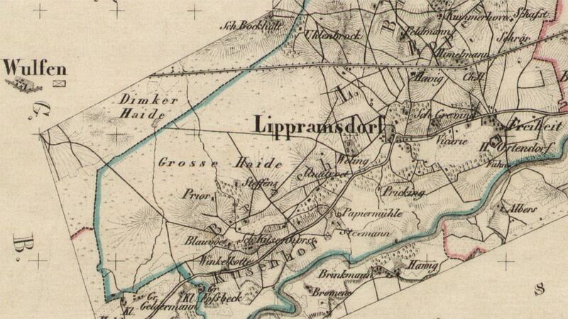Datei:Karte Lippramsdorf 1847.jpg